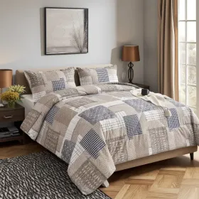 3pieces Comforter set Queen (Comforter *1+Pillowcase*2) Extremely diverse styles (Style: HaoFengJing TuoSeGeZi)